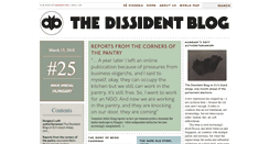 Desktop Screenshot of dissidentblog.org